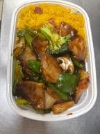 Best C3. Roast Pork with Chinese Vegs (Combo Plate) in Florence, SC